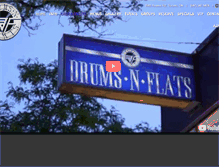 Tablet Screenshot of drumsnflats.com